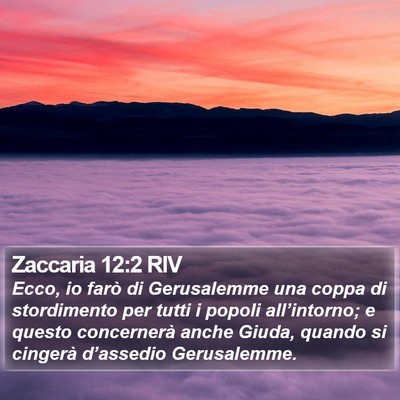 Zaccaria 12:2 RIV Bible Verse Image