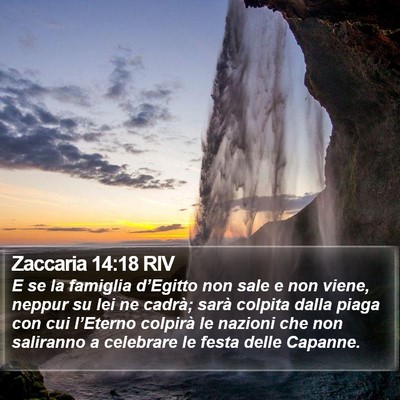 Zaccaria 14:18 RIV Bible Verse Image
