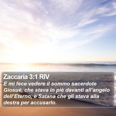Zaccaria 3:1 RIV Bible Verse Image