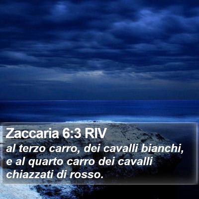 Zaccaria 6:3 RIV Bible Verse Image