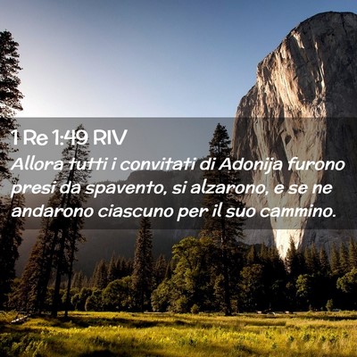 Picture 02 - 1 Re 1:49 RIV - Allora tutti i convitati di Adonija furono presi - Bible Verse Picture