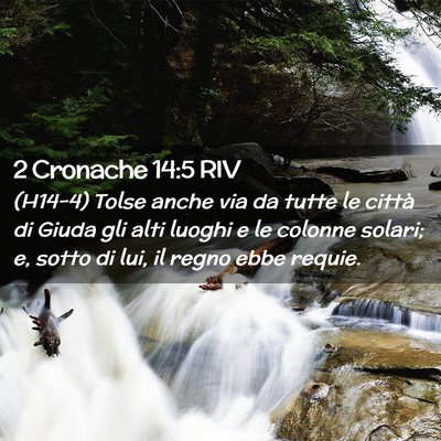 Picture 02 - 2 Cronache 14:5 RIV - (H14-4) Tolse anche via da tutte le città di - Bible Verse Picture