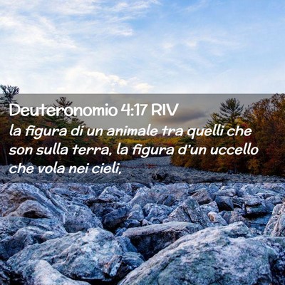 Picture 02 - Deuteronomio 4:17 RIV - la figura di un animale tra quelli che son sulla - Bible Verse Picture