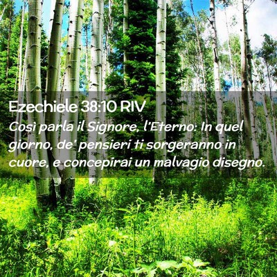 Picture 02 - Ezechiele 38:10 RIV - Così parla il Signore, l’Eterno: In quel - Bible Verse Picture