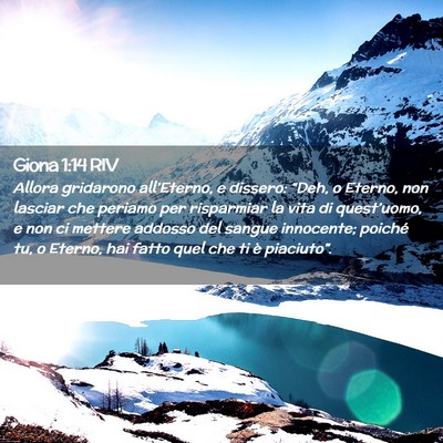 Picture 02 - Giona 1:14 RIV - Allora gridarono all’Eterno, e dissero: “Deh, - Bible Verse Picture