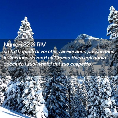 Picture 02 - Numeri 32:21 RIV - se tutti quelli di voi che s’armeranno - Bible Verse Picture