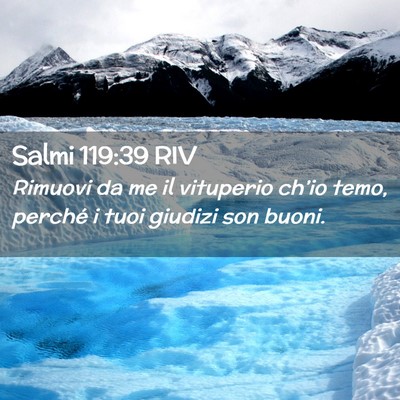 Picture 02 - Salmi 119:39 RIV - Rimuovi da me il vituperio ch’io temo, perché - Bible Verse Picture