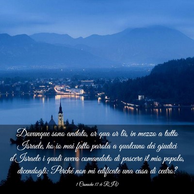 Picture 03 - 1 Cronache 17:6 RIV - Dovunque sono andato, or qua or là, in mezzo a - Bible Verse Picture
