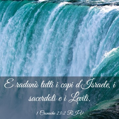 Picture 03 - 1 Cronache 23:2 RIV - E radunò tutti i capi d’Israele, i sacerdoti e - Bible Verse Picture