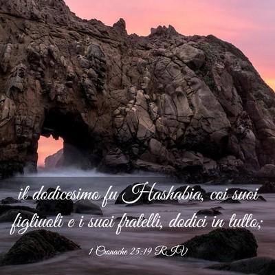 Picture 03 - 1 Cronache 25:19 RIV - il dodicesimo fu Hashabia, coi suoi figliuoli e i - Bible Verse Picture