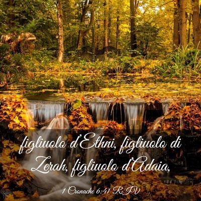Picture 03 - 1 Cronache 6:41 RIV - figliuolo d’Ethni, figliuolo di Zerah, - Bible Verse Picture