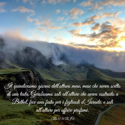 Picture 03 - 1 Re 12:33 RIV - Il quindicesimo giorno dell’ottavo mese, mese - Bible Verse Picture