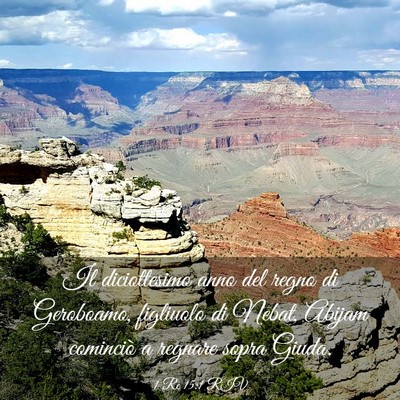 Picture 03 - 1 Re 15:1 RIV - Il diciottesimo anno del regno di Geroboamo, - Bible Verse Picture
