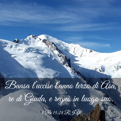 Picture 03 - 1 Re 15:28 RIV - Baasa l’uccise l’anno terzo di Asa, re di - Bible Verse Picture