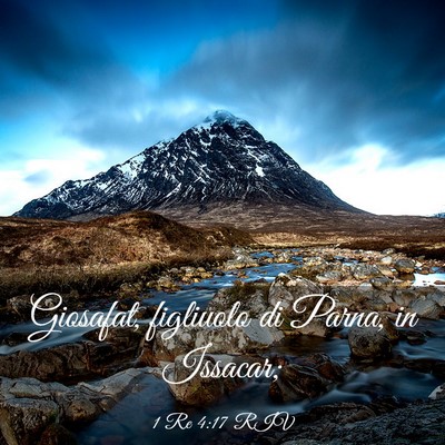 Picture 03 - 1 Re 4:17 RIV - Giosafat, figliuolo di Parna, in - Bible Verse Picture
