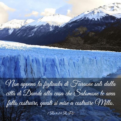 Picture 03 - 1 Re 9:24 RIV - Non appena la figliuola di Faraone salì dalla - Bible Verse Picture