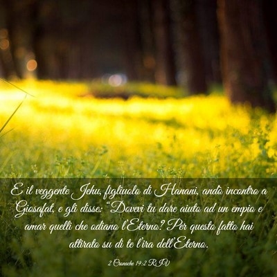 Picture 03 - 2 Cronache 19:2 RIV - E il veggente Jehu, figliuolo di Hanani, andò - Bible Verse Picture