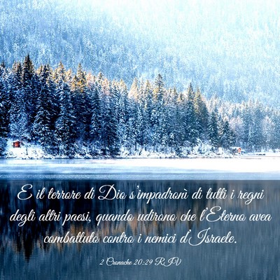 Picture 03 - 2 Cronache 20:29 RIV - E il terrore di Dio s’impadronì di tutti i - Bible Verse Picture
