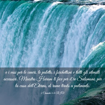 Picture 03 - 2 Cronache 4:16 RIV - e i vasi per le ceneri, le palette, i forchettoni - Bible Verse Picture