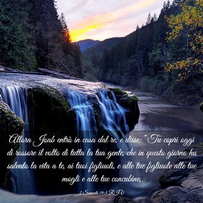 Picture 03 - 2 Samuele 19:5 RIV - Allora Joab entrò in casa dal re, e disse: “Tu - Bible Verse Picture