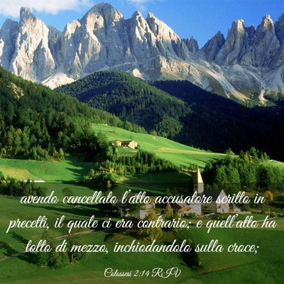 Picture 03 - Colossesi 2:14 RIV - avendo cancellato l’atto accusatore scritto in - Bible Verse Picture