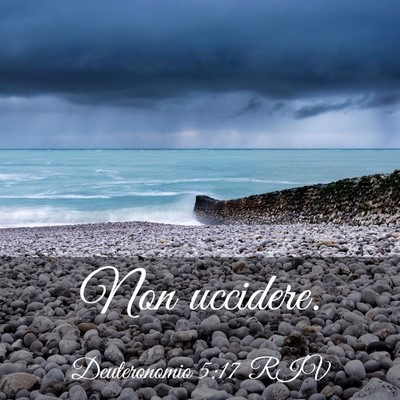 Picture 03 - Deuteronomio 5:17 RIV - Non - Bible Verse Picture