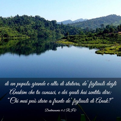 Picture 03 - Deuteronomio 9:2 RIV - di un popolo grande e alto di statura, de’ - Bible Verse Picture
