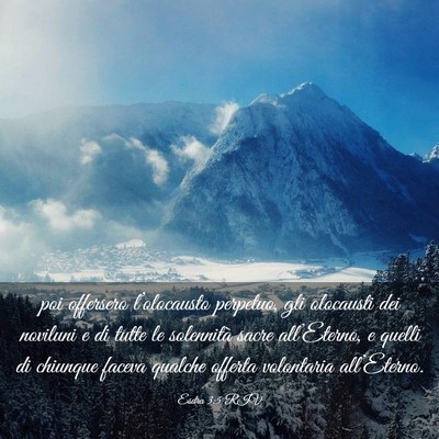 Picture 03 - Esdra 3:5 RIV - poi offersero l’olocausto perpetuo, gli - Bible Verse Picture