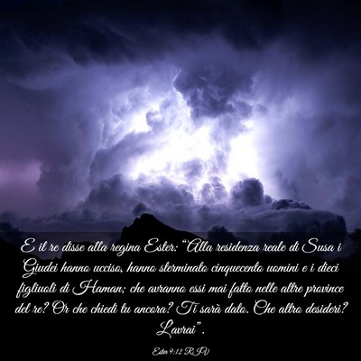 Picture 03 - Ester 9:12 RIV - E il re disse alla regina Ester: “Alla - Bible Verse Picture