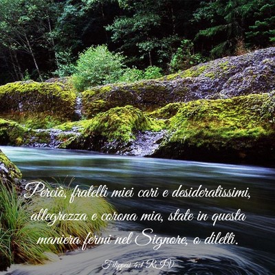 Picture 03 - Filippesi 4:1 RIV - Perciò, fratelli miei cari e desideratissimi, - Bible Verse Picture