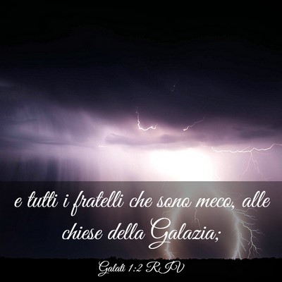 Picture 03 - Galati 1:2 RIV - e tutti i fratelli che sono meco, alle chiese - Bible Verse Picture