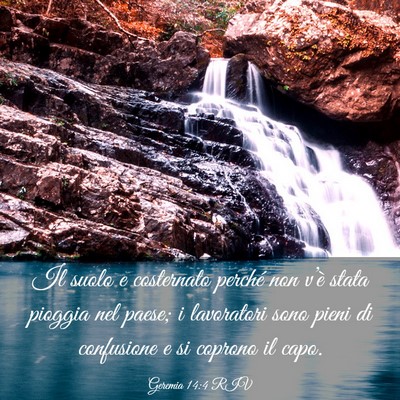 Picture 03 - Geremia 14:4 RIV - Il suolo e costernato perché non v’è stata - Bible Verse Picture