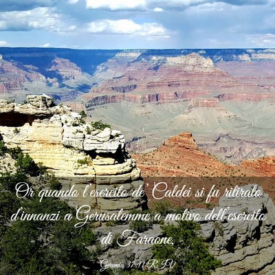 Picture 03 - Geremia 37:11 RIV - Or quando l’esercito de’ Caldei si fu - Bible Verse Picture