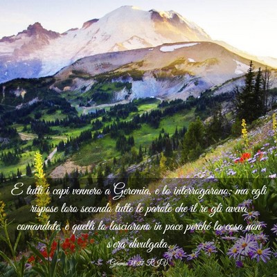 Picture 03 - Geremia 38:27 RIV - E tutti i capi vennero a Geremia, e lo - Bible Verse Picture