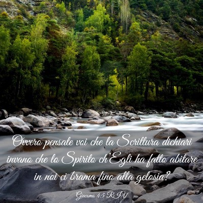 Picture 03 - Giacomo 4:5 RIV - Ovvero pensate voi che la Scrittura dichiari - Bible Verse Picture