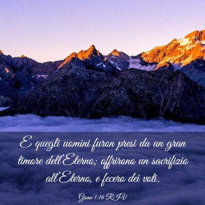 Picture 03 - Giona 1:16 RIV - E quegli uomini furon presi da un gran timore - Bible Verse Picture