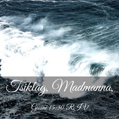Picture 03 - Giosué 15:30 RIV - Tsiklag, - Bible Verse Picture