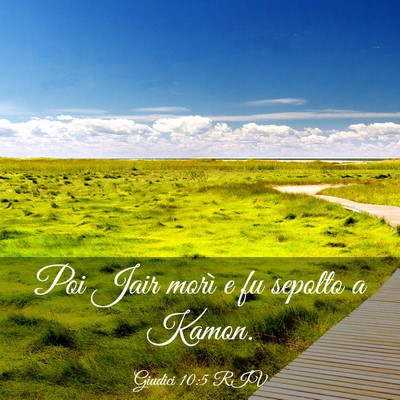 Picture 03 - Giudici 10:5 RIV - Poi Jair morì e fu sepolto a - Bible Verse Picture