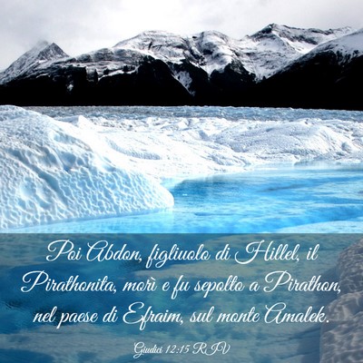 Picture 03 - Giudici 12:15 RIV - Poi Abdon, figliuolo di Hillel, il Pirathonita, - Bible Verse Picture