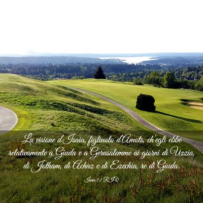Picture 03 - Isaia 1:1 RIV - La visione d’Isaia, figliuolo d’Amots, - Bible Verse Picture