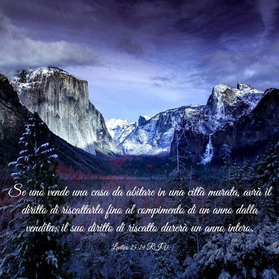 Picture 03 - Levitico 25:29 RIV - Se uno vende una casa da abitare in una città - Bible Verse Picture