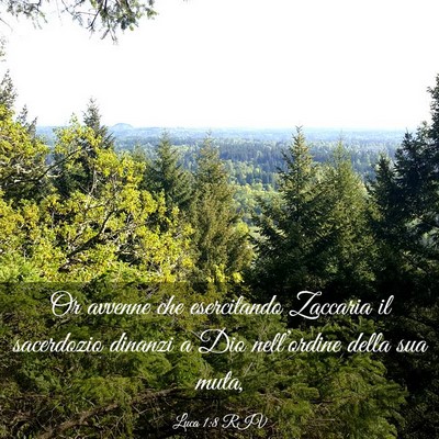 Picture 03 - Luca 1:8 RIV - Or avvenne che esercitando Zaccaria il sacerdozio - Bible Verse Picture