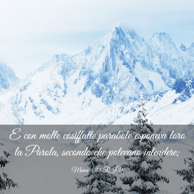 Picture 03 - Marco 4:33 RIV - E con molte cosiffatte parabole esponeva loro la - Bible Verse Picture