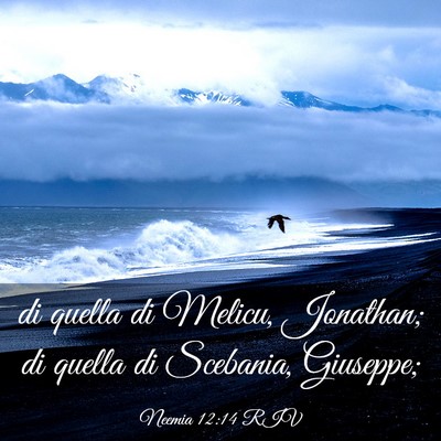 Picture 03 - Neemia 12:14 RIV - di quella di Melicu, Jonathan; di quella di - Bible Verse Picture
