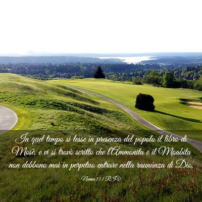 Picture 03 - Neemia 13:1 RIV - In quel tempo si lesse in presenza del popolo il - Bible Verse Picture