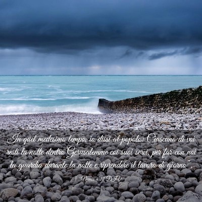Picture 03 - Neemia 4:22 RIV - In quel medesimo tempo, io dissi al popolo: - Bible Verse Picture