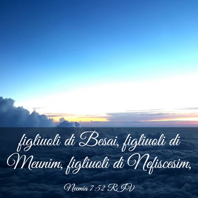 Picture 03 - Neemia 7:52 RIV - figliuoli di Besai, figliuoli di Meunim, - Bible Verse Picture