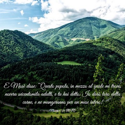 Picture 03 - Numeri 11:21 RIV - E Mosè disse: “Questo popolo, in mezzo al - Bible Verse Picture