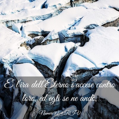 Picture 03 - Numeri 12:9 RIV - E l’ira dell’Eterno s’accese contro loro, - Bible Verse Picture