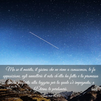 Picture 03 - Numeri 30:8 RIV - Ma se il marito, il giorno che ne viene a - Bible Verse Picture
